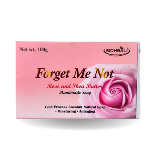 Forget me not rose and shea butter soap
