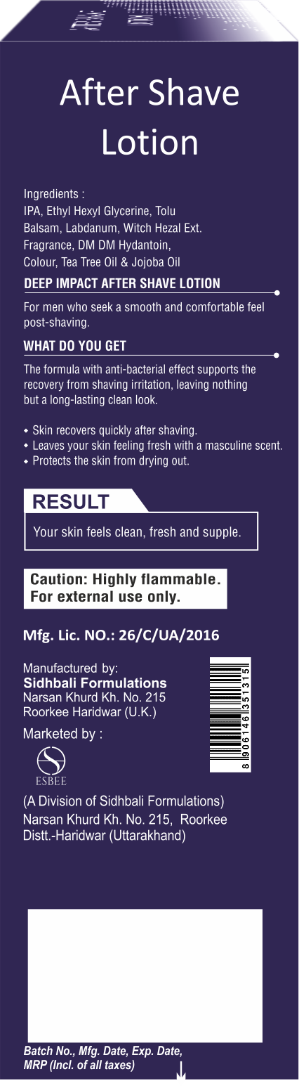 Esbee Musk Aftershave Lotion | Soothing & Refreshing | Witch Hazel, Tea Tree Oil, Jojoba Oil | Hydrates & Protects Skin | Classic Musk Fragrance I 100Ml I For Men - Image 5